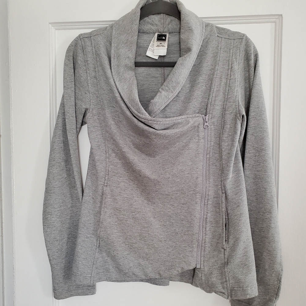 The North Face zip sweatshirt jacket